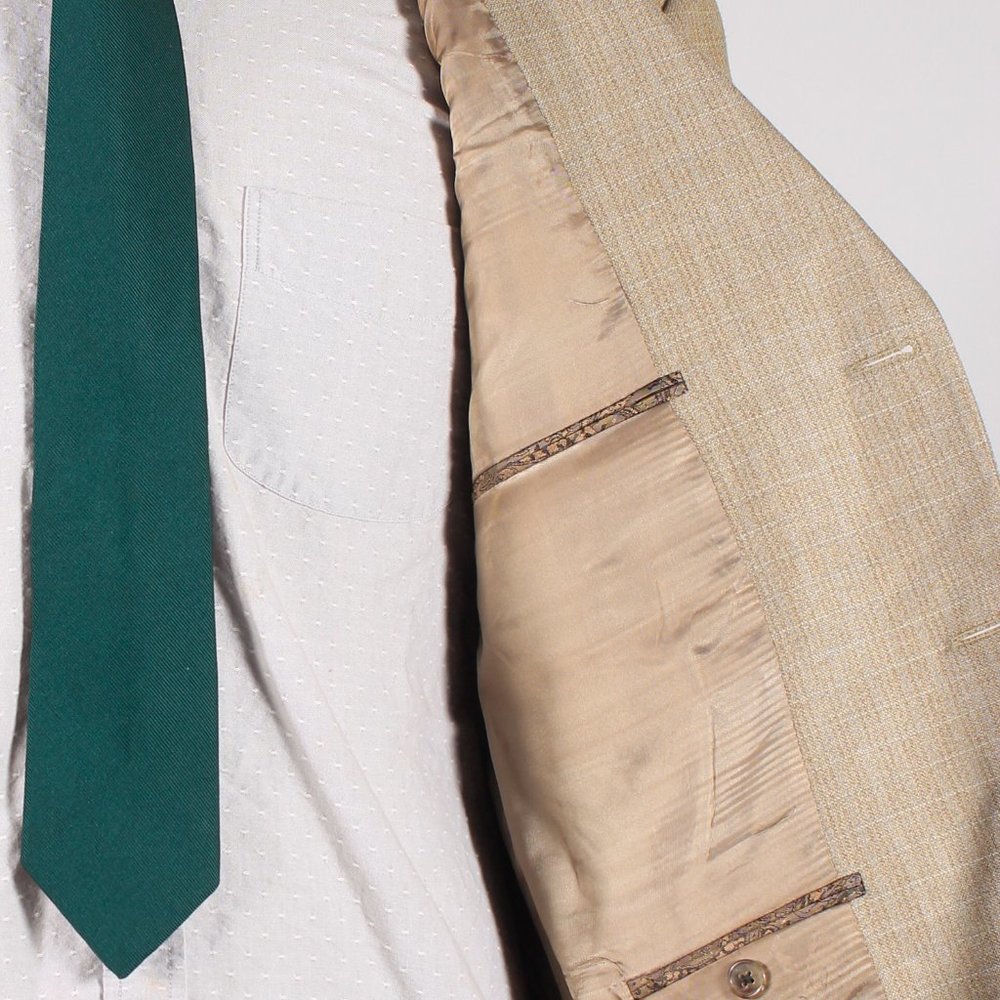 Joseph Abboud 44R Beige Sport Coat G639_7